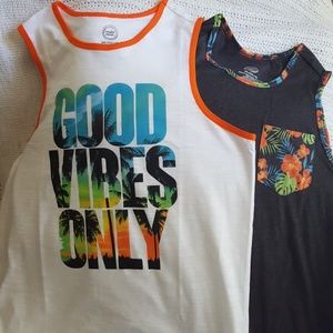 Set of Boys Tanks